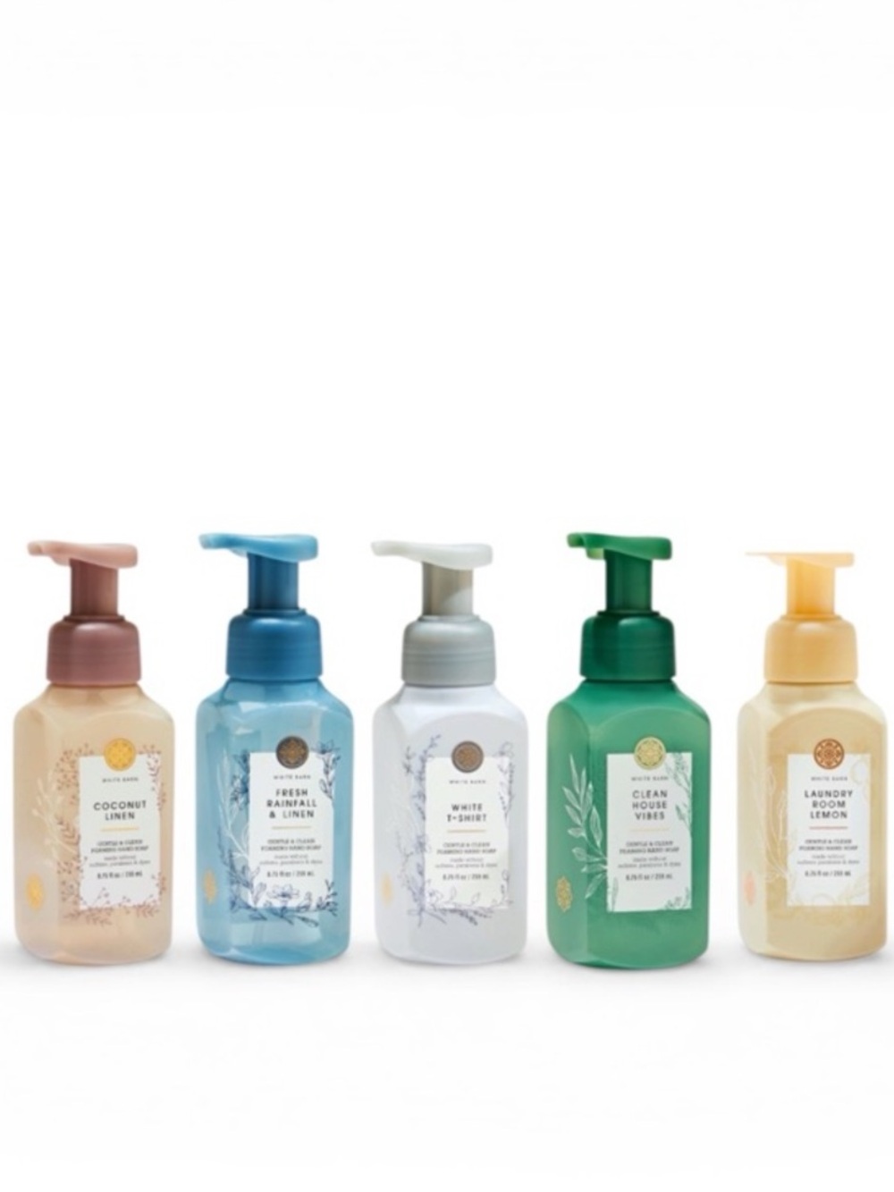 NEW 5X Bath & Body Works Foam Hand Soap Collection Set Bundle
